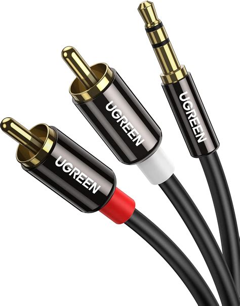 Ugreen Cable Audio Estéreo Jack 35mm A 2rca Cable Minijack 35mm A 2