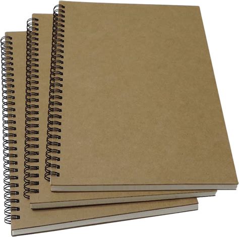 Amazon Yuree B Spiral Notebook Spiral Journal Unruled Gsm