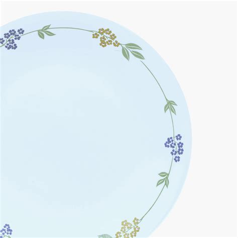 Buy Corelle Livingware White Printed Vitrella Glass Small Plate From