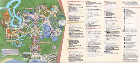 Disney World Map Maps Resorts Theme Parks Pdf Etc