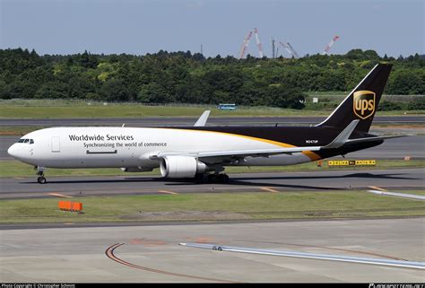 N347UP United Parcel Service UPS Boeing 767 34AF WL Photo By