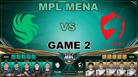 MPL MENA FALL 2023 TEAM FALCONS VS TEAM OCCUPY GAME 2 YouTube