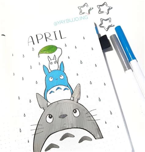 25 Wonderful April Bujo Spreads You Need To See Atinydreamer