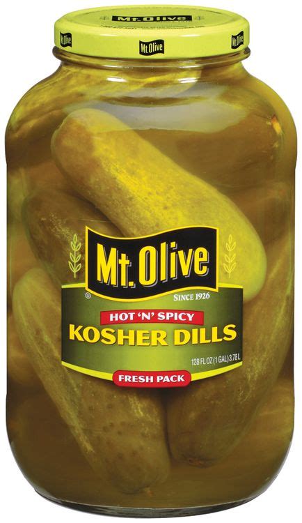 Mt Olive Kosher Dills Hot N Spicy Fresh Pack Pickles Reviews 2020