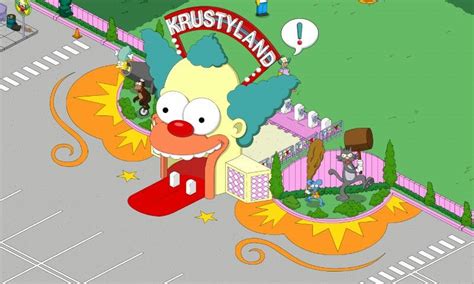 Simpsons Tapped Out My Krustyland Krustyland Entrance Os Simpsons