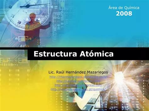 PPT Estructura Atómica PowerPoint Presentation free download ID