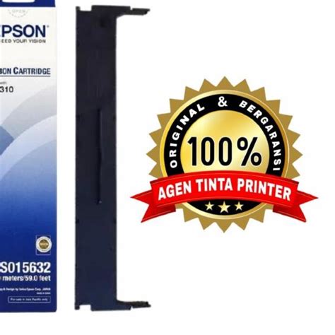 Jual Pita Printer Epson Lx Original Ribbon Cartridge Rumah Hitam