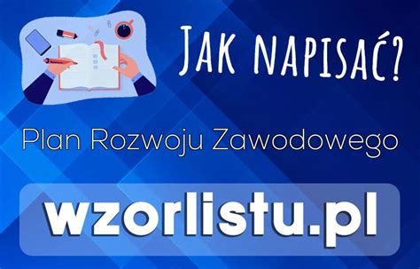 Jak Napisać Wzór Plan Rozwoju Zawodowego