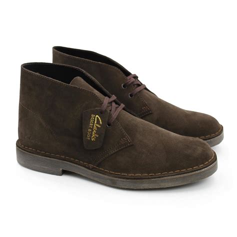 Купить Мужские дезерты Clarks, цвет коричневый, Модель: Desert Boot 2 ...