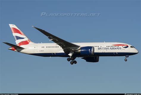 G Zbjc British Airways Boeing Dreamliner Photo By Roland Bibok