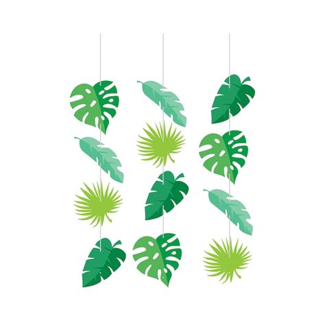 Jungle Leaf Decorations - Etsy