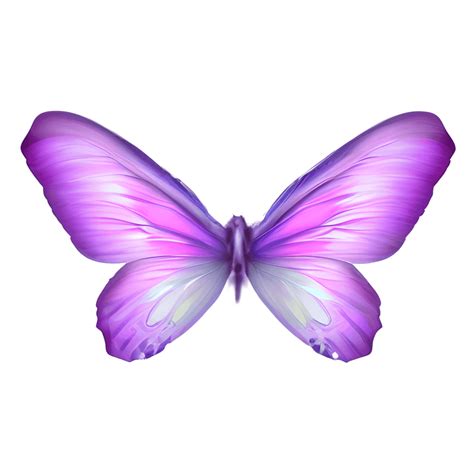 3D Purple Butterfly Flying · Creative Fabrica