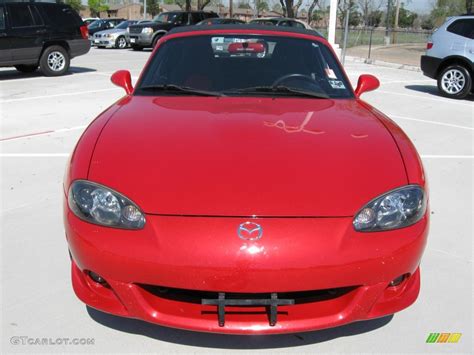 2004 Velocity Red Mica Mazda Mx 5 Miata Mazdaspeed Roadster 5612460