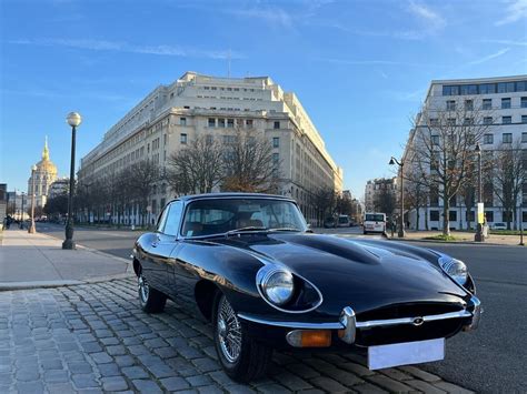 Jaguar Type E série 2 de 1970 à vendre voiture ancienne de collection