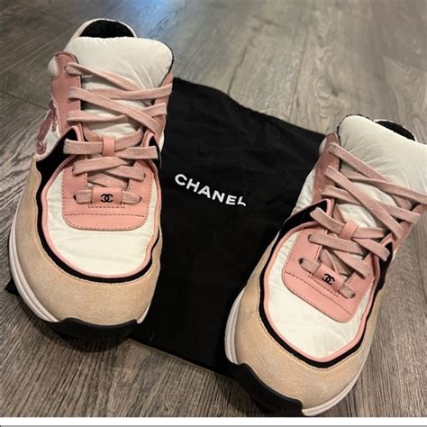 Chanel Shoes Chanel Sneakers Pink Spring 220 Amazing Size 9 Rare