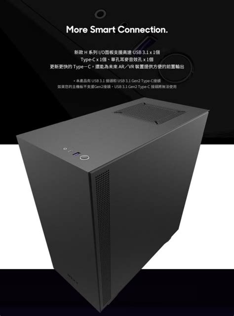 ~協明~ Nzxt美商恩傑 H510i 數位控制 全透側電腦機殼 內建smart Device V2數位控制盒 Yahoo奇摩拍賣