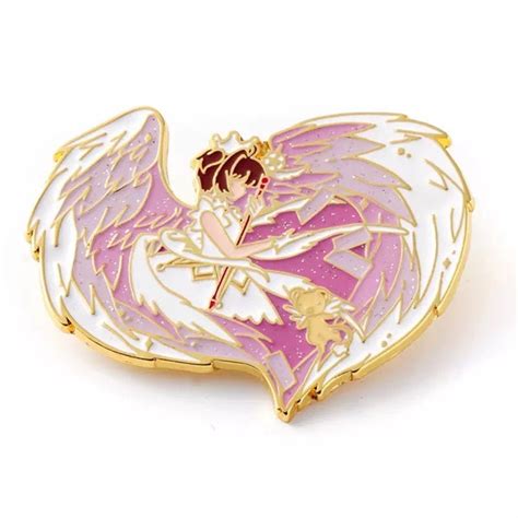 Anime Pin Girl Pin Fantasy Pin Cosplay Pin Girl Brooches Anime Brooches Japanese Pin