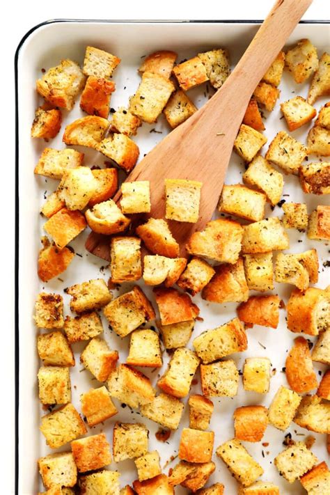 How To Make Homemade Croutons Gimme Some Oven