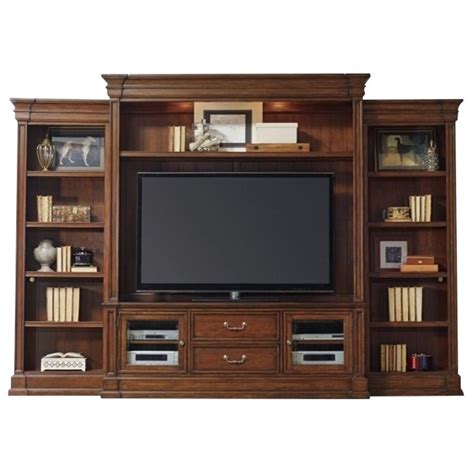 Bowery Hill Piece Entertainment Center In Warm Cherry Cymax Business