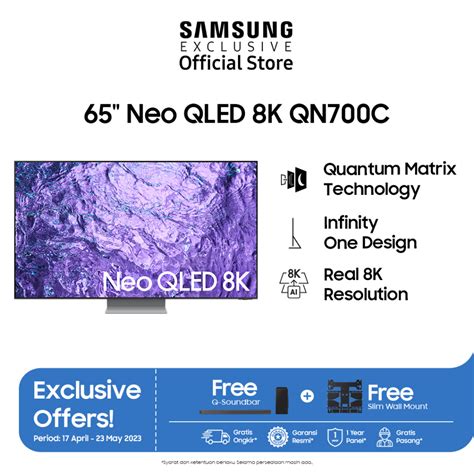 Jual Samsung Smart Tv Neo Qled K Qn C Shopee Indonesia