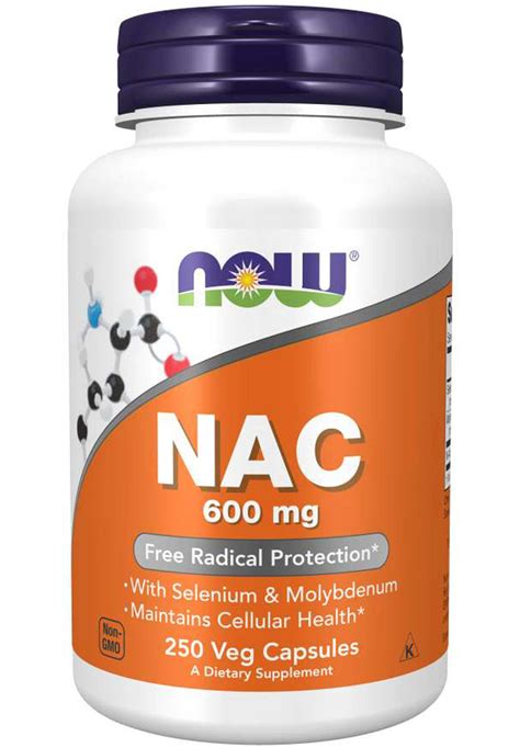 NOW NAC 600 mg – Supplement First