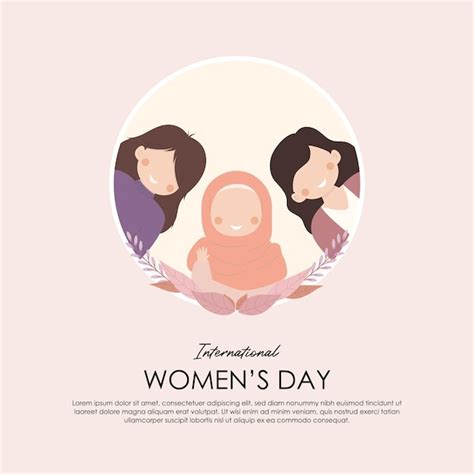 Premium Vector International Womens Day Social Media Post Template