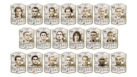 Ea Fc 24 Icons Alle 105 Ikonen Und Ihre Ratings In Ultimate Team