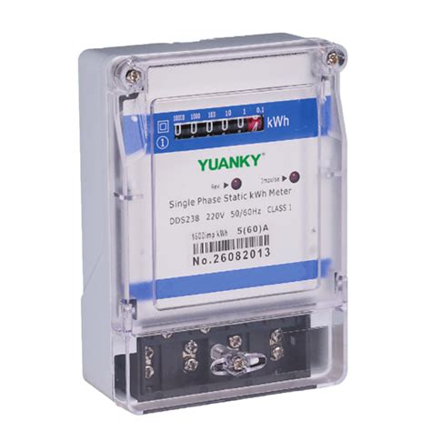 Yuanky Energy Meter Single Phase Two Wire Ac Active Energy Dds Lcd