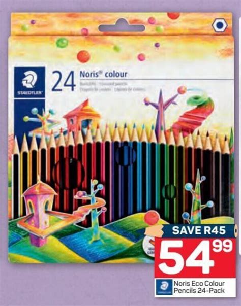 Staedtler Noris Eco Colour Pencils 24 Pack Offer At Pick N Pay