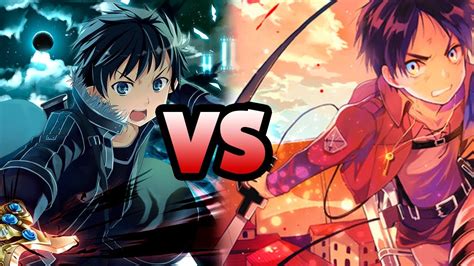 Eren Jaeger VS Kirito Épicas Batallas de Rap del Frikismo EDITADO YouTube