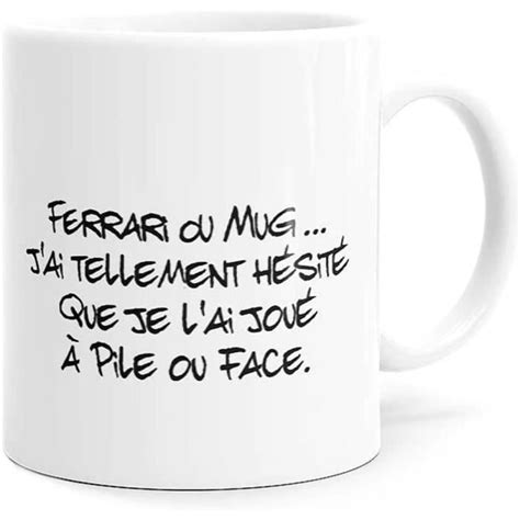 Mug Humour Voiture Prestige Tasse Message Dr Le Id E Cadeau Original