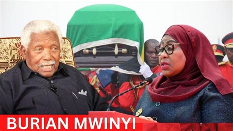 Rais Samia Alia Machozi Akitangaza Msiba Wa Rais Mtaafu Mwinyi