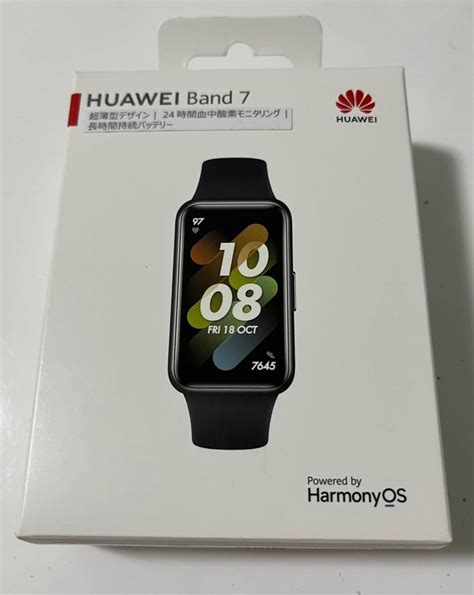 Yahoo オークション Huawei ファーウェイ Huawei Band7 Graphite Bla