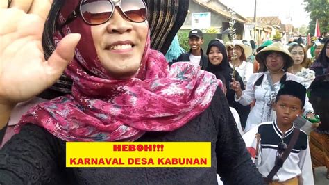 Heboh Karnaval Hut Ri Ke 78 Desa Kabunan Youtube