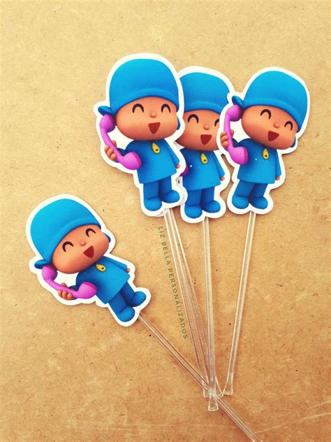 Topper De Doces Pocoyo Elo Produtos Especiais