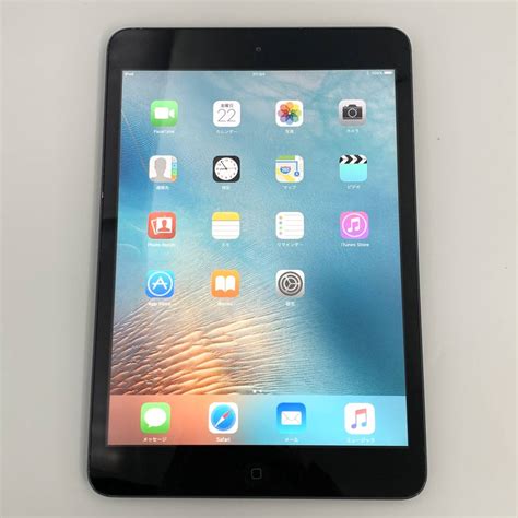 Yahoo オークション iPad mini wi Fiモデル 16GB ブラックスレート