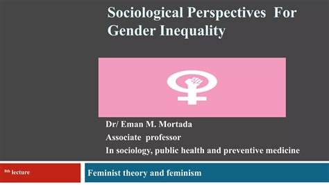 Sociological Perspectives Of Gender Inequality Ppt