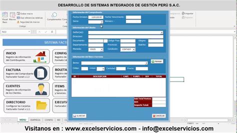 Sistema Factura Excel Facturador Sunat Youtube 54096 Hot Sex Picture