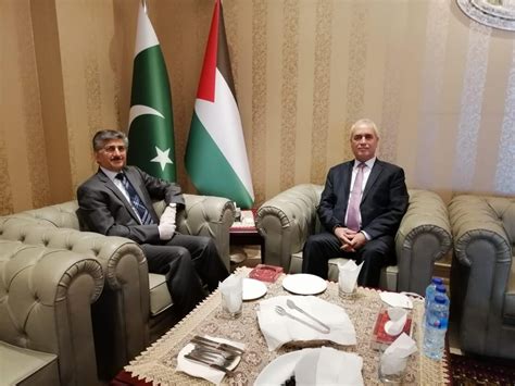 The Iraqi Ambassador In Islamabad Meets The Ambassador Of The State Of