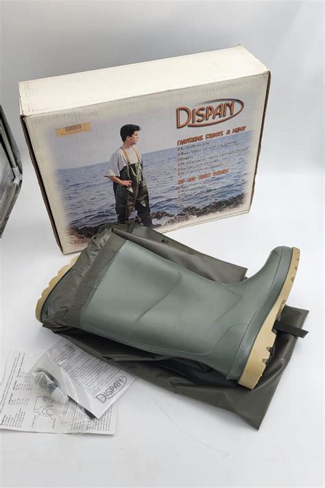 Dispan Work Fishing Hip Waders Size 41 W Repair Kit EBay