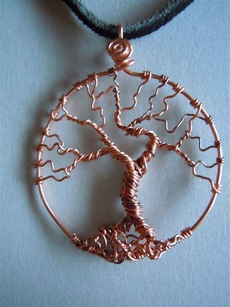 Tree Of Life Copper Wire Wrapped By A Sharper Spectrum On DeviantArt