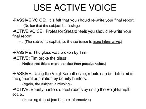 What Is A Active Voice Swkool