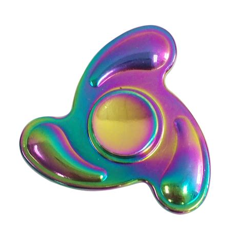 Colorful Tri Spinner Fidget Toy Edc Hand Spinner Anti Relief Stress