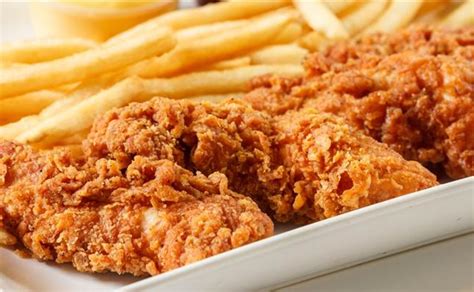 Chicken Tenders W Fries Dine In Carryout And Delivery Menu Evviva