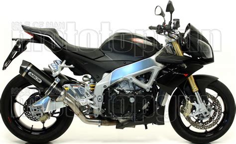 Arrow Auspuff Kein Kat Race Tech Aluminium Schwarz C Aprilia Tuono V R