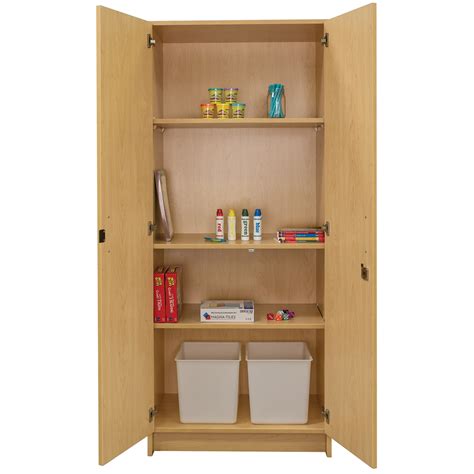 Tall Locking Teacher Storage Cabinet Beckers School Supplies