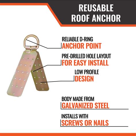 REUSABLE ROOF ANCHOR