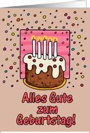 German Birthday Cards from Greeting Card Universe