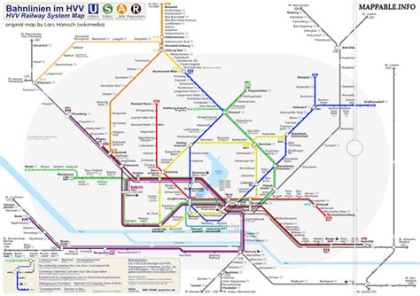 Transit Maps Hamburg