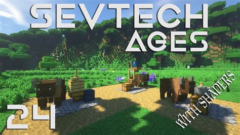SevTech Ages | Episode 24 | Horse Powered Press! - YouTube